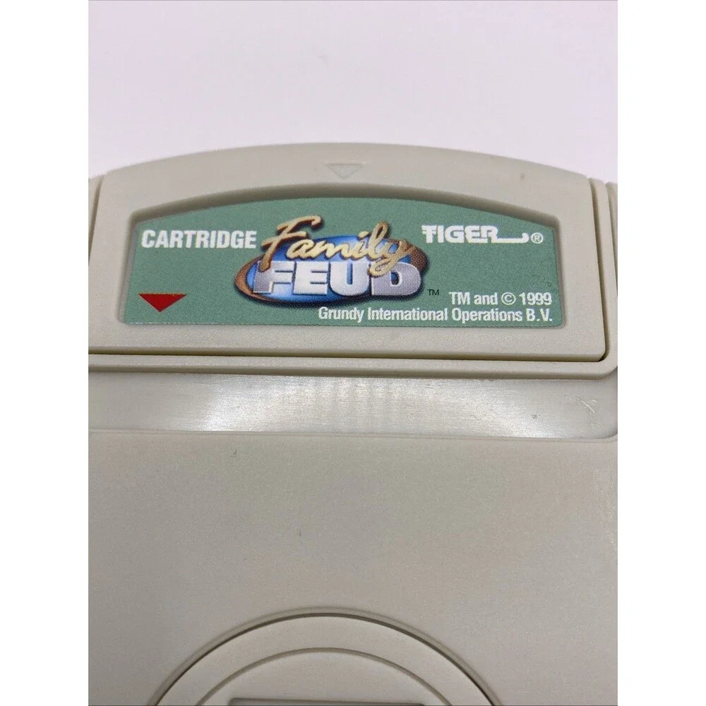 VTG Family Feud Tiger Electronic Hasbro 1999 With All Manuel’s Tested & Working